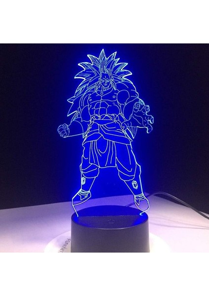 3D LED Gece Işığı Lambası Süper Saiyan Tanrı Gok (Yurt Dışından) fırsatları