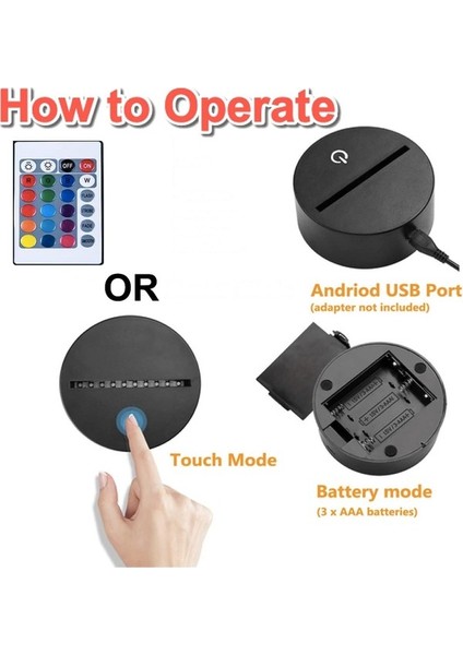 Hac Hedii Islami Lamba Ayatul Kürsi 3D LED 16 Colo (Yurt Dışından) modelleri