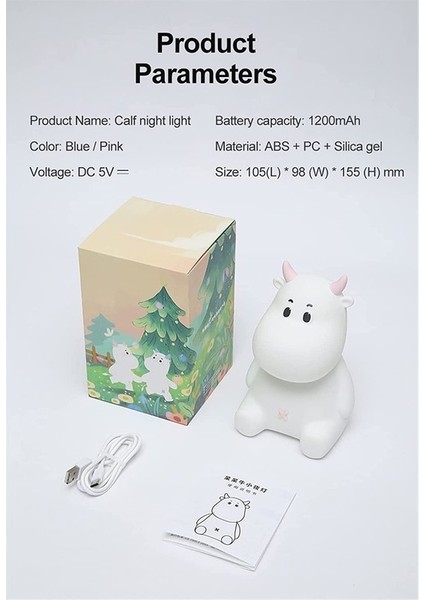 Çocuklar Için LED Karikatür Figürlü Gece Lambası (Yurt Dışından) fiyatları