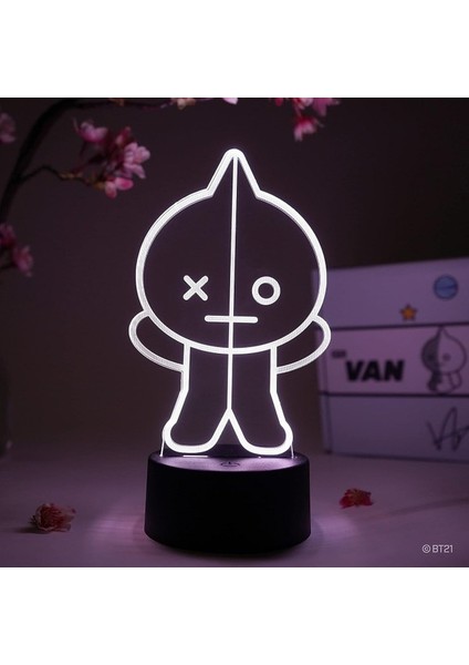 Van LED Lamba – BT21 – Lamba Figürlü Gece Lambası, 16 (Yurt Dışından)