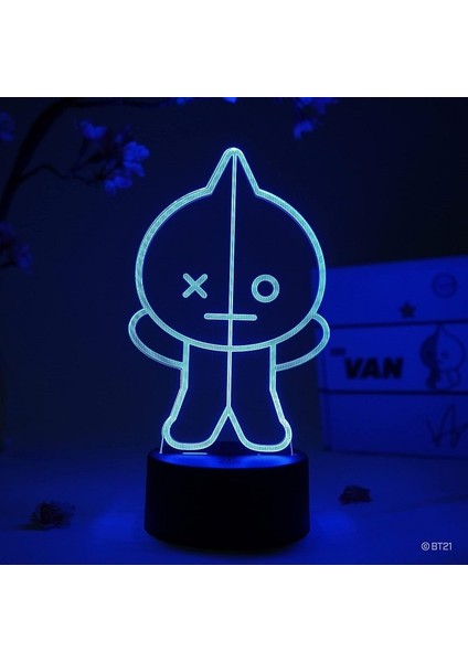 Van LED Lamba – BT21 – Lamba Figürlü Gece Lambası, 16 (Yurt Dışından) modelleri