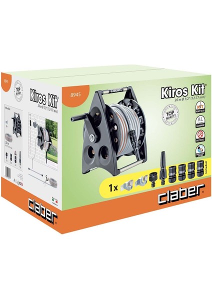 8945 Kiros Kit Hortum Makarası