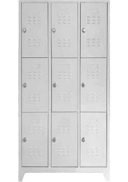 Ekonomik Dokuzlu Soyunma Dolabı