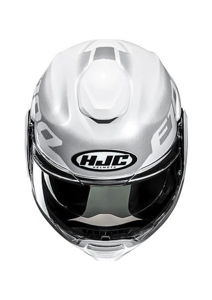 F100 Hetal MC10 Çene Açılır Motosiklet Kaskı Gri Beyaz fırsatları