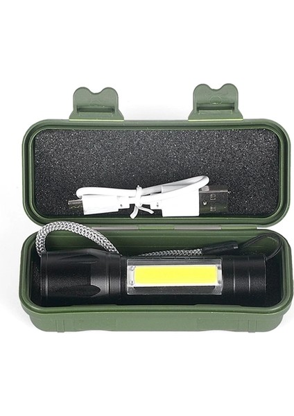 Mini Çok Güçlü Şarjlı El Feneri (Xpe-Cob LED ) WT-030 fiyatları