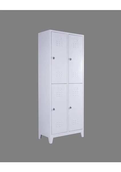 Standart Dörtlü Soyunma Dolabı