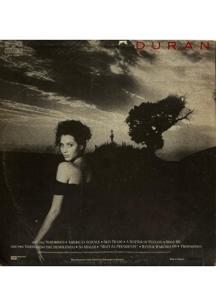 Duran Duran - Notorious Lp