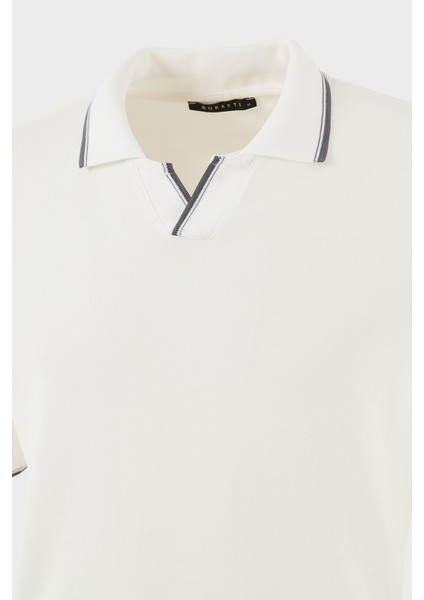 Pamuklu Regular Fit Şerit Detaylı Polo Yaka T Shirt Erkek Polo Yaka T Shirt 5902964 modelleri