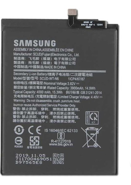 Samsung A10S A107 Pil Batarya 4000 Mah Scud-Wt-N6 Senalstore