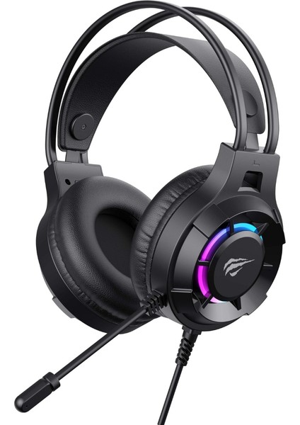 Gamenote H2049D Rgb Işıklı 3.5mm Gaming Kablolu Oyuncu Kulaklığı - Mikrofonlu, 50MM Sürücü