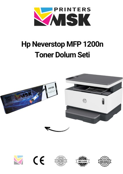 Hp Neverstop Mfp 1200N Toner Dolum Seti fiyatları