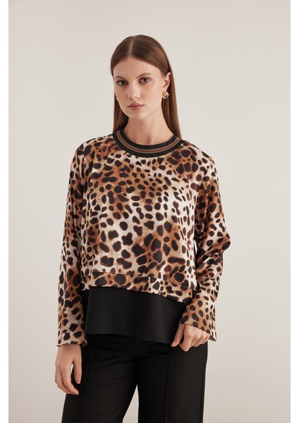 Garniliı Leopar Bluz
