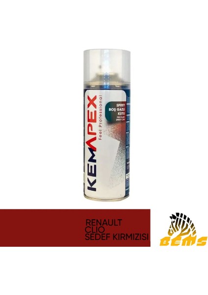 Clio Uyumlu Sedef Kırmızısı Rötüş Sprey Boya 400ML