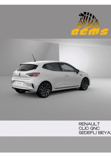 Renault Clio Qnc Sedefli Beyaz - Rötuş Boyası Çift Şişe 30ML./30ML. ve Rötüş Çeliği