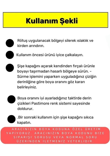 Renault Clio Kqg Mineral Gri - Çizik ve Taş Izi Giderici Rötuş Boyası 30ML. modelleri