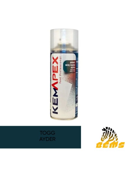 Togg Uyumlu Ayder Rötüş Sprey Boya 400ML
