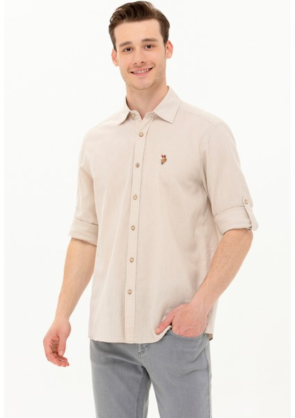 Erkek Taş Gömlek Basic 50262880-VR049 fırsatları