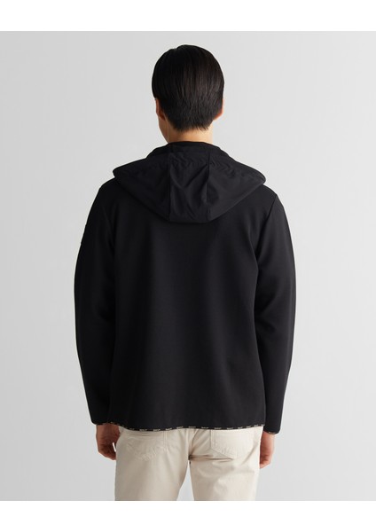 Erkek Siyah Regular Fit Kapüşonlu Sweatshirt 2525126T.5 fiyatları