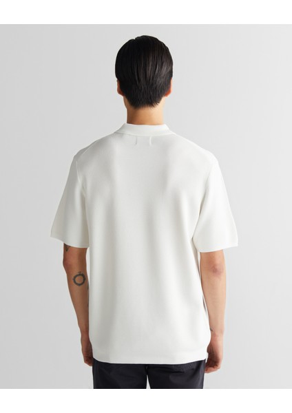 Erkek Krem Regular Fit Triko Polo 8925168T.113