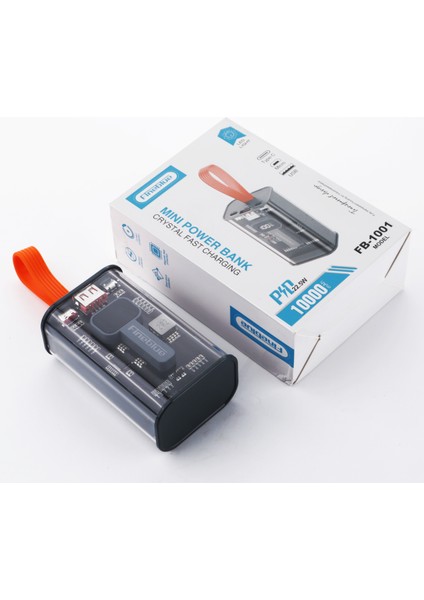 FB-1001 Mini Crystal Powerbank 10000 Mah modelleri