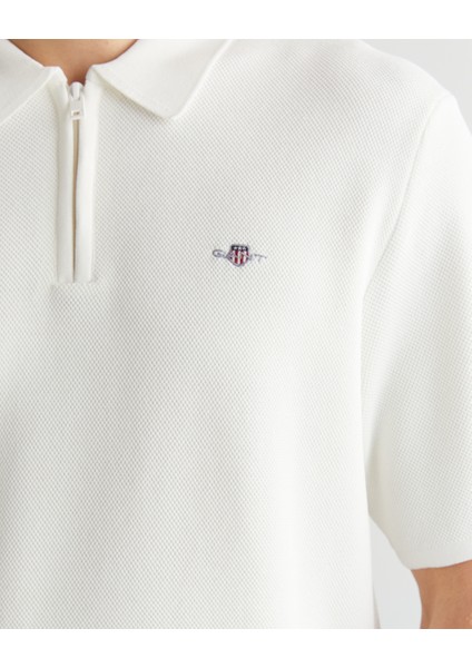 Erkek Krem Regular Fit Triko Polo 8925168T.113 fırsatları