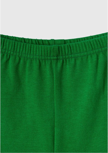 Erkek Çocuk Yeşil Logo Işlemeli Pijama Takımı fiyatları