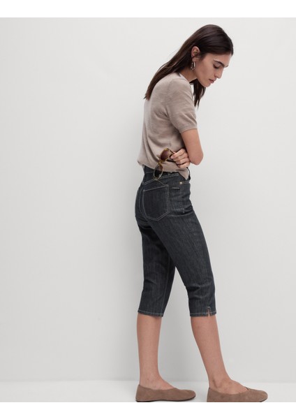 Denim Kapri