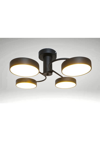 Vale 4lü LED Avize Modern Tasarım Enerji Tasarruflu 3 Renk Işık Oturma Odası Mutfak Giyinme Odası fiyatları
