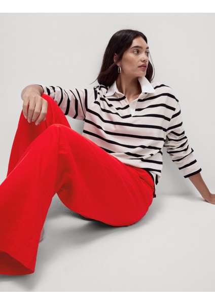 Wide Leg Keten Pantolon fırsatları