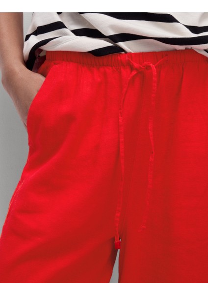 Wide Leg Keten Pantolon indirimleri