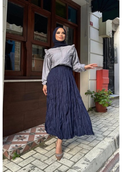 Kadın Trend Yeni Sezon 100 cm Extra Uzun Tesettüre Uygun Etek fırsatları