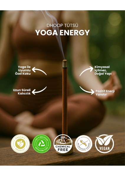 Yoga Energy Alignment Dhoop Tütsü