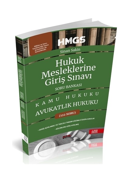 Hmgs Avukatlık Hukuku Soru Bankası Savaş Yayınları Şubat 2025