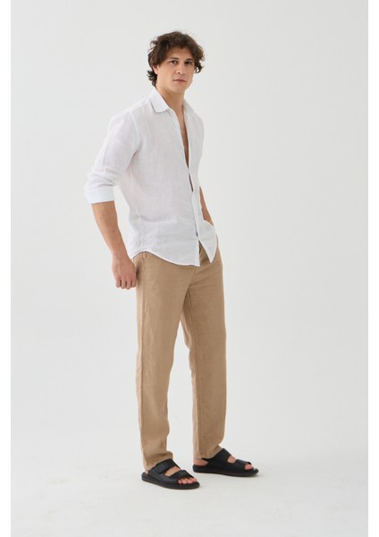 Halikarnas Keten Jogger Pantalon
