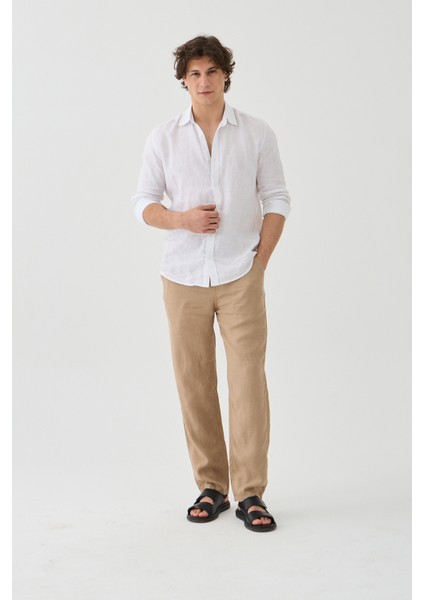 Halikarnas Keten Jogger Pantalon