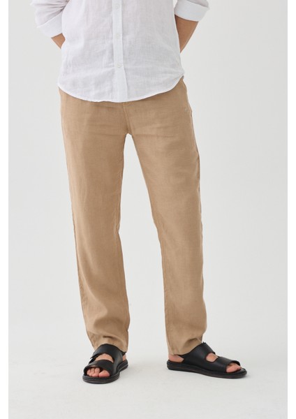 Halikarnas Keten Jogger Pantalon