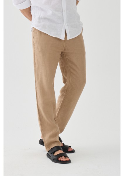 Halikarnas Keten Jogger Pantalon