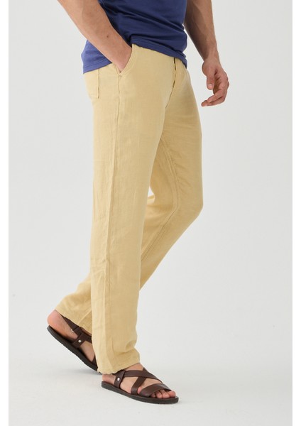 Halikarnas Keten Jogger Pantalon