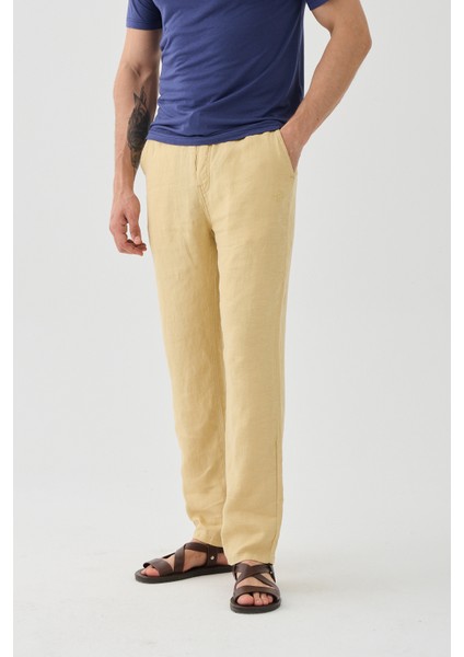 Halikarnas Keten Jogger Pantalon