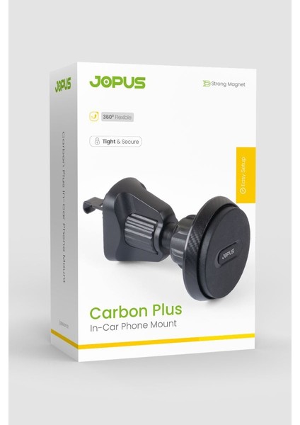 Jops JO-AT108 Carbon Plus Petege Takmalı Mıknatıslı Telefon Tutucu fırsatları