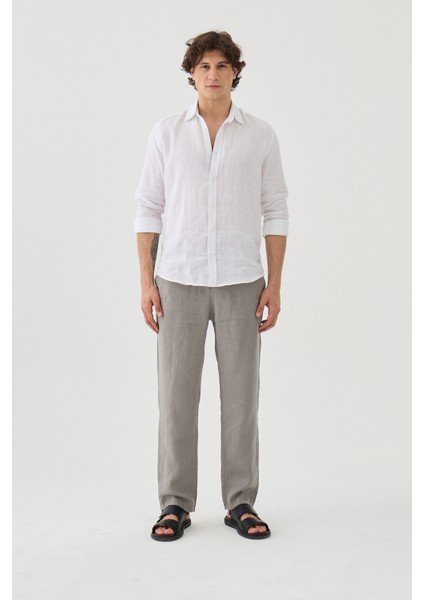 Halikarnas Keten Jogger Pantalon fırsatları