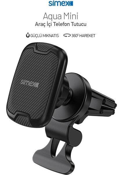 Simx ST-208 Aqua Mini Petege Takmalı Mıknatıslı Telefon Tutucu fırsatları