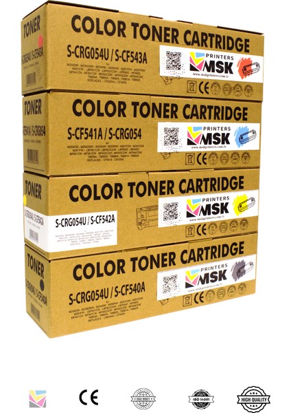 Hp 203A Muadil Toner Seti Tüm Renkler