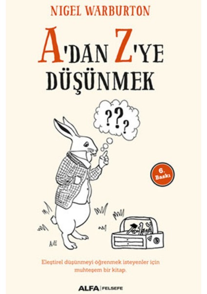 Nigel Warburton 6 Kitap Felsefe Seti A Dan Z Ye Düşünmek Felsefeye Giriş + Okuma Sticker'ları