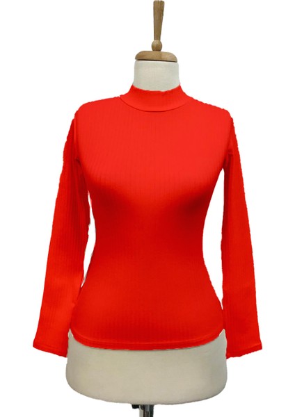 Kadın Uzun Kollu Viskon Kumaş Yazlık Bluz