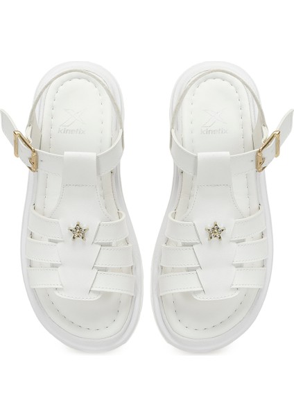 Novale F 5fx Beyaz Kız Çocuk Sandalet fırsatları