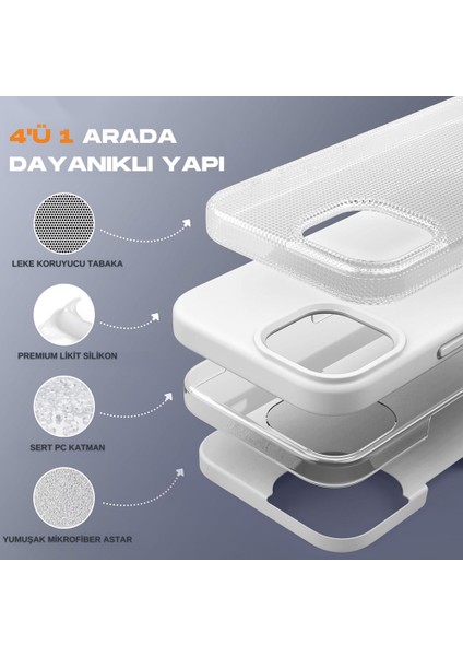 iPhone 16 Pro Max Kılıf Nano Lansman Silikon Kapak fırsatları