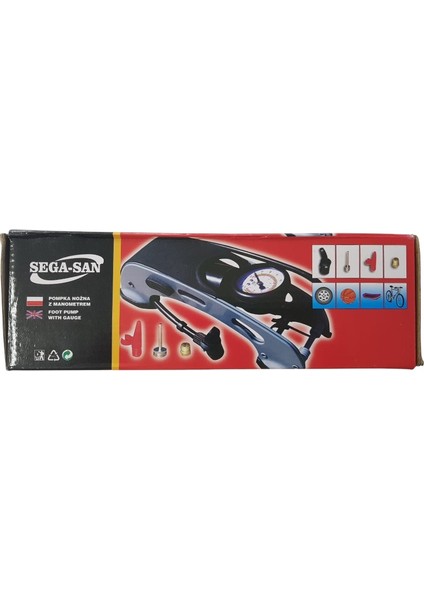 Oto Araç Lastik Pompası Top Lastik Hava Şişirme Bisiklet Motosiklet Lastik Şişirme
