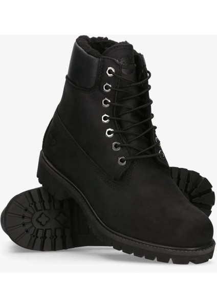 Timberland Premium 6 Inch Lace Up Waterp Erkek Black Bot - TB1A2E2P modelleri