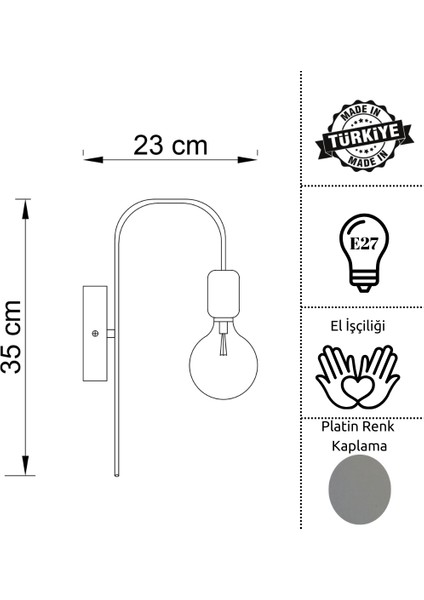 Curve Aplik-Platin